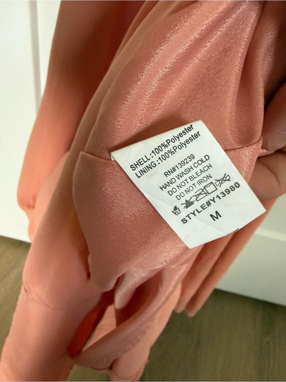 Long Button Front Dress - Picture 8 of 8